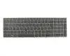 BHLET3ALKEJFG8 teclado original HP DE (alemán) negro/canosa con retroiluminacion y mouse-stick