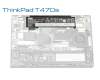 Batería 26.1Wh original 26,1Wh para Lenovo ThinkPad T470s (20HF/20HG/20JS/20JT)