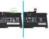 Batería 53,8Wh original para MSI Modern 15 A11SB/A11SBL/A11SBU (MS-1552)