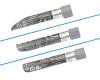Bolígrafo digital 3 plata original incluye baterias para Lenovo ThinkBook Plus G5 Tab (21N8/21N9)