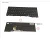 Fujitsu CP823628-XX KEYBOARD BLACK W/ BL SPAIN