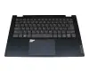 CZ22N02X0 teclado incl. topcase original Lenovo US (Inglés) gris/azul con retroiluminacion