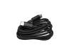 Cable de datos-/carga USB-C negro 1,00m para Asus ROG Phone (ZS602KL)