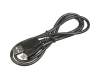 Cable de datos-/carga USB negro 0,80m para Acer Switch 10 E (SW3-016P)