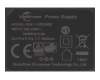 Cargador 24 vatios EU wallplug pequeño original para Lenovo Smart Tab M10 (TB-X306XA)