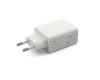 Cargador USB 18 vatios EU wallplug blanca original para Asus VivoTab Smart (ME400C)