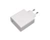 Cargador USB-C 65 vatios EU wallplug blanca original para Huawei MateBook X