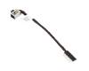 DC Jack incl. cable (longitud del cable 9 cm) para Dell Vostro 15 (3501)