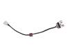 DC Jack incl. cable (para dispositivos DIS) para Lenovo G50-45 (80E3/80J1/80MQ)