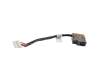 DC Jack incl. cable 90W para HP Omen 15-dc0000