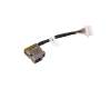 DC Jack incl. cable 90W para HP Omen 15-dc0000