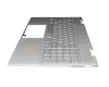 DJM20A11S001013 teclado incl. topcase original HP DE (alemán) plateado/plateado con retroiluminacion (DSC Grafik)
