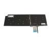 DLM19L56D0J698W teclado Dell DE (alemán) gris/negro con retroiluminacion