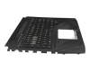 EABKL005040 teclado incl. topcase original Asus DE (alemán) negro/negro con retroiluminacion