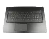 EAG3700611N teclado incl. topcase original HP DE (alemán) negro/negro