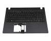 EAZAJ00201A teclado incl. topcase original Acer DE (alemán) negro/negro
