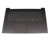 EC13R000100 teclado incl. topcase original Lenovo DE (alemán) gris/canaso con retroiluminacion