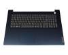 EC1JX000100 teclado incl. topcase original Lenovo DE (alemán) gris/azul (Fingerprint)