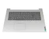 EC1JX000200 teclado incl. topcase original Lenovo DE (alemán) gris/plateado