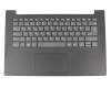 EC299000200 teclado incl. topcase original Lenovo DE (alemán) gris/negro con dibujos