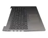 FA1JV0006X0 teclado incl. topcase original Lenovo DE (alemán) gris/plateado