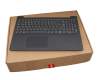 FSS40 NBX0001NZ10 teclado incl. topcase original Lenovo DE (alemán) gris/canaso