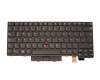 FU5360BL teclado original LiteOn negro/negro con retroiluminacion y mouse-stick