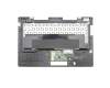FUJ:CP657608-XX teclado incl. topcase original Fujitsu DE (alemán) negro/plateado