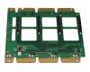 Fujitsu A3C40135239 original Servidor piezas de repuesto HDD-Backplate Platine (incl. cable) reformado
