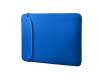 Funda protectora (negro/azul) para dispositivos de 15,6\" original para HP Pavilion Sleekbook 15-b100