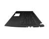 GBQNPN70240 teclado incl. topcase original Acer SF (suiza-francés) negro/negro