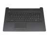 HPM17K53d03930 teclado incl. topcase HP DE (alemán) negro/negro (PTP/sin DVD)
