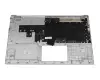 HPM19N83D06930 teclado incl. topcase original HP DE (alemán) plateado/plateado
