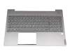 HQ20720487000 teclado incl. topcase original Lenovo SP (español) gris/canaso con retroiluminacion