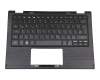 HQ21011498000 teclado incl. topcase original Acer DE (alemán) negro/negro