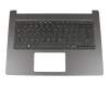 HQ21012176007 teclado incl. topcase original Acer DE (alemán) negro/negro