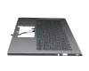 HQ21014540007 teclado incl. topcase original Acer DE (alemán) plateado/plateado con retroiluminacion