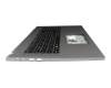 HQ26901001JQ0 teclado incl. topcase original Acer DE (alemán) negro/canaso