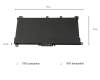 IPC-Computer batería 47Wh compatible para HP 15s-dr3000
