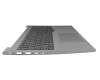 KT0122B5BK01GRA00 teclado incl. topcase original Lenovo DE (alemán) gris oscuro/canaso con retroiluminacion
