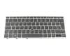 L07666-041 teclado original HP DE (alemán) negro/plateado con retroiluminacion y mouse-stick