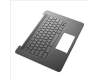 L14354-041 HP Top Cvr W/Kb Bl - Gr