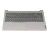 L1CZ0C10538 teclado incl. topcase original Lenovo US (Inglés) gris/canaso con retroiluminacion