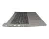 L1CZ0C10538 teclado incl. topcase original Lenovo US (Inglés) gris/canaso con retroiluminacion