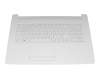 L20194-041 teclado incl. topcase original HP DE (alemán) blanco/blanco