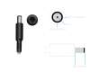 L25296-001 cargador original HP 45 vatios con cable adaptador