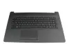 L92780-051 teclado incl. topcase original HP FR (francés) negro/negro (PTP/sin DVD)