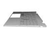 L97270-041 teclado incl. topcase original HP DE (alemán) plateado/plateado con retroiluminacion (UMA)