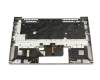 LCM20A96D0J686 teclado incl. topcase original Lenovo DE (alemán) gris/canaso con retroiluminacion