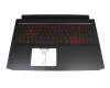 LG05P_N14BRL teclado incl. topcase original Acer DE (alemán) negro/rojo/negro con retroiluminacion